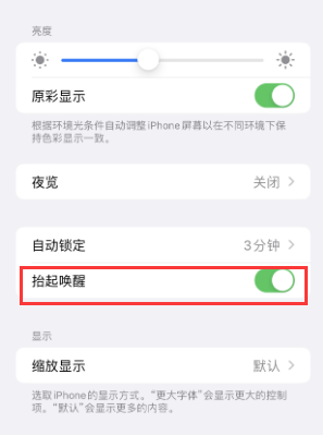 阳谷苹果授权维修站分享iPhone轻点无法唤醒怎么办