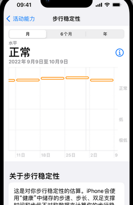 阳谷iPhone手机维修如何在iPhone开启'步行稳定性通知'