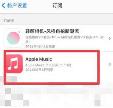 阳谷apple维修店分享Apple Music怎么取消自动收费 