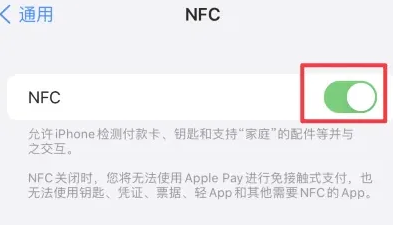 阳谷苹阳谷果维修服务分享iPhone15NFC功能开启方法