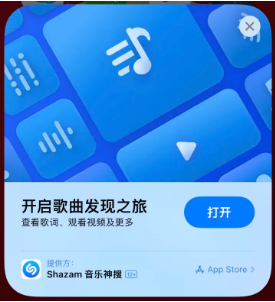 阳谷苹果14维修站分享iPhone14音乐识别功能使用方法 