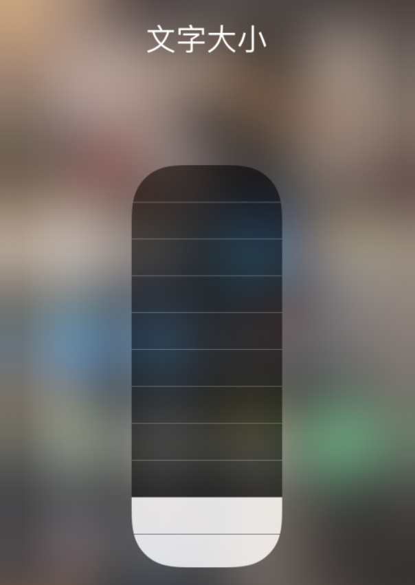 阳谷苹果手机维修分享小技巧：在 iPhone 控制中心快速调节字体大小 
